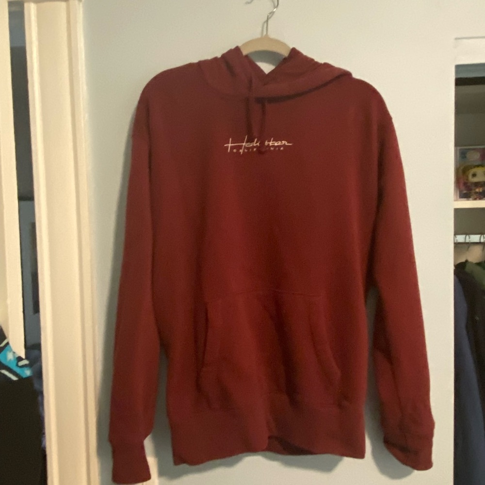Hollister Burgundy Hoodie